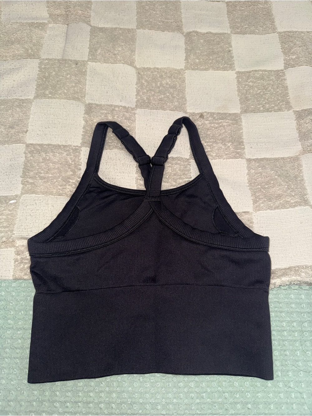 Alo Seamless Ribbed Favorite Bra - Picture 3 of 5